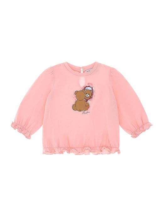T-shirt, bambina, logata. MOSCHINO | MDO00W LAA5950209
